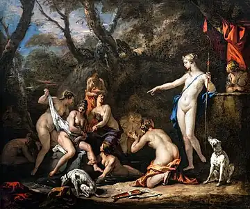 Diane et Callisto, 1712-1716Sebastiano RicciGallerie dell'Accademia de Venise