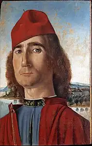 Homme au chapeau rouge, de Vittore Carpaccio