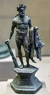 Hercule aux pommes des Hespérides  Bronze - Musée Correr