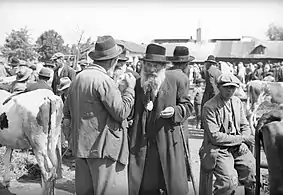 1936: le marché à bestiaux