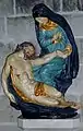 Église Saint-Mélaine de Morlaix : piétà de J. Lespagnol (XVIIe siècle)