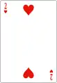 2 de cœur
