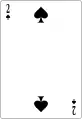2 de pique