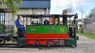 Locomotive Blanc Misseron no 60