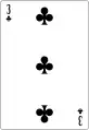 3 de trèfle