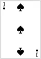 3 de pique