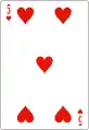 5 de cœur