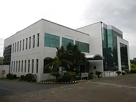 Bâtiment principal du PhilRice, à Muñoz.