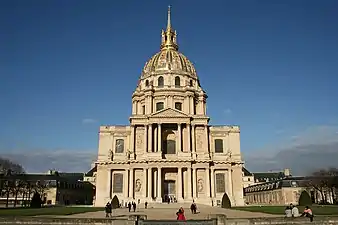 Église du Dôme de l'Hôtel des Invalides (1676-1706).