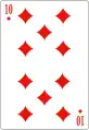 10 de carreau