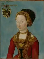Jeune femme1500, Nuremberg