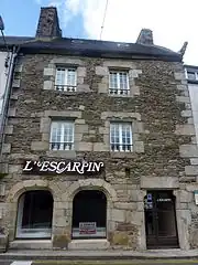 Lesneven : maison du XVe siècle.