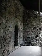 Saint-Cyr de Colera, partie du cloître du Xe siècle.