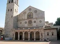 Cathédrale de Spolète.
