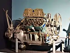 Moteur Cadillac Type 51, V8 à 90°, 5,1 L, 77 hp, 1915. Musée Louwman.
