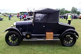 La même avec le siège de coffre fermé