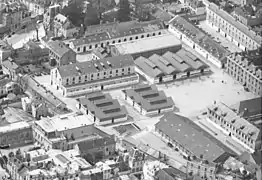 Vue depuis le nord-est, en avril 1935.