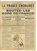 « Boutez-les hors de France ! »