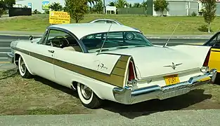 Plymouth Fury, version de lancement.