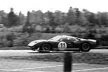 Chris Amon/Ronnie Bucknum sur Ford GT40 aux 1000 km du Nürburgring en 1965
