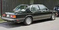 E23 USA (1983–1986), vue arrière