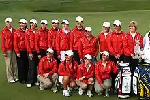 équipe américaine autour de sa capitaine