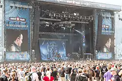 Concert de Trivium à Nova Rock 2014