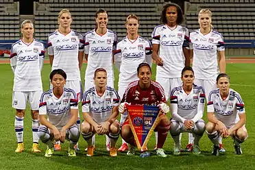 Saki Kumagai en Ligue des champions 2014-2015