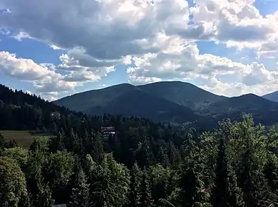 Mont Smrk (1 277 m).