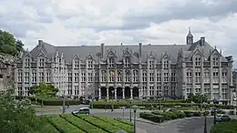 Palais provincial de Liège (style néogothique, Jean-Charles Delsaux)