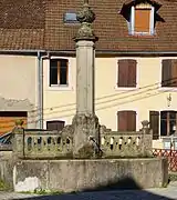 Fontaine décorative.