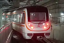 Une rame de la ligne 2 (Type B).