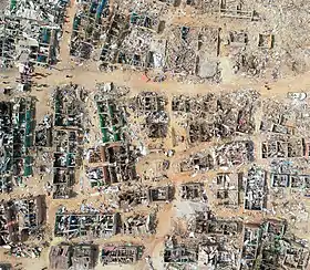 Site de l'explosion.