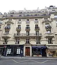 1898 : 204, rue de Grenelle, 7e arrondissement.