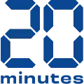 Logo de 20 Minutes depuis le 9 juin 2021.