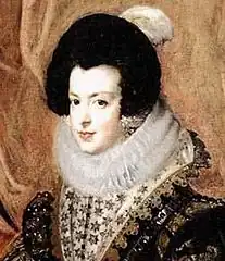 Portrait d'Élisabeth de Bourbon.