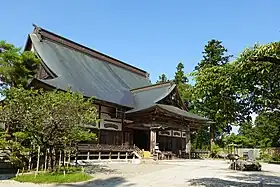 Bâtiment principal du Chūson-ji.