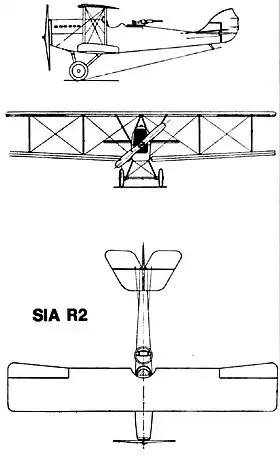vue en plan de l’avion