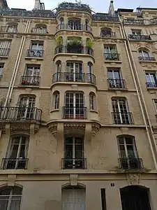 No 3, rue Charles-Dickens, Paris.
