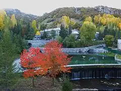 La station thermale de Djermouk.