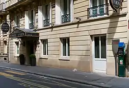 Immeuble où vécut Marcel Proust.