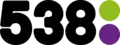 Logo de Radio 538 depuis le 12 mai 2014.