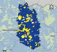 Candidat arrivé en tête au 1er tour par commune. Emmanuel MacronMarine Le PenJean-Luc MélenchonÉric ZemmourValérie PécresseDeux à égalité