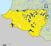 Candidat arrivé en tête au 2d tour par commune. Emmanuel MacronMarine Le PenÉgalité