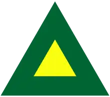 Insigne de manche de la 6e division blindée sud-africaine au sein de laquelle servirent des bataillons des Guards.