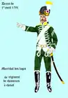 6e régiment de chasseurs à cheval par décret de 1791