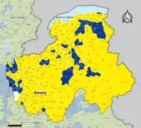 Candidat arrivé en tête au 2d tour par commune. Emmanuel MacronMarine Le PenÉgalité