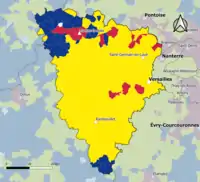 Candidat arrivé en tête au 1er tour par commune. Emmanuel MacronMarine Le PenJean-Luc MélenchonDeux à égalité