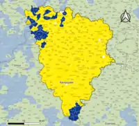 Candidat arrivé en tête au 2d tour par commune. Emmanuel MacronMarine Le Pen