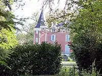 Vue du château depuis le parc